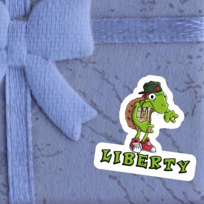 Liberty Autocollant Tortue Hip Hop Notebook Liberty Autocollant Tortue Hip Hop Gift package Image