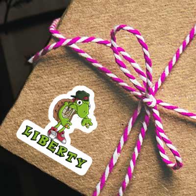 Liberty Sticker Schildkröte Notebook Liberty Sticker Schildkröte Gift package Image