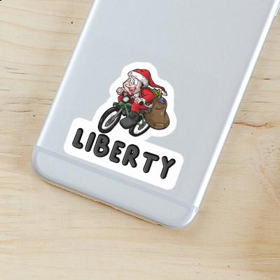 Sticker Velofahrer Liberty Laptop Sticker Velofahrer Liberty Laptop Image