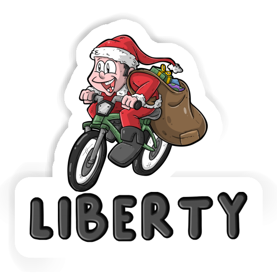 Sticker Velofahrer Liberty Notebook Sticker Velofahrer Liberty Gift package Image
