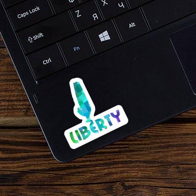 Autocollant Windsurfer Liberty Notebook Autocollant Windsurfer Liberty Gift package Image