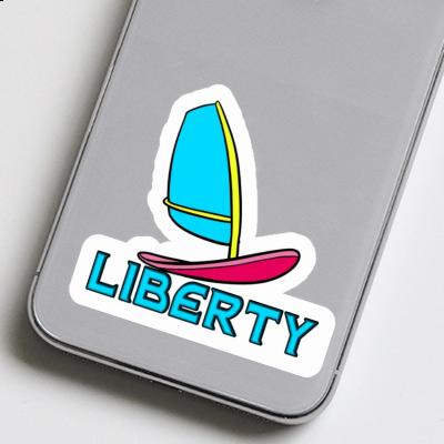 Planche de windsurf Autocollant Liberty Notebook Planche de windsurf Autocollant Liberty Notebook Image