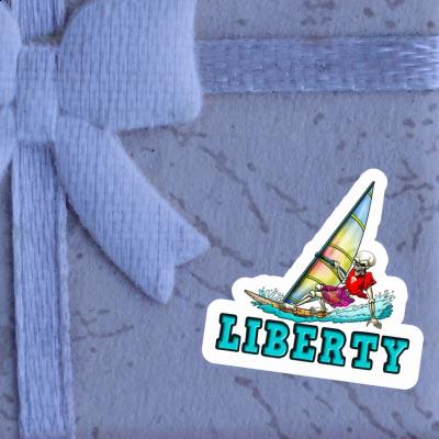 Liberty Autocollant Surfeur Notebook Liberty Autocollant Surfeur Gift package Image