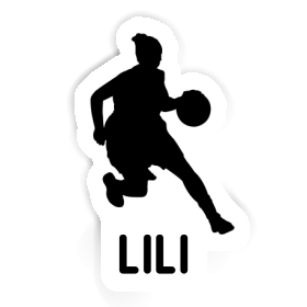 Lili Sticker Basketball Player Image