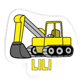 Sticker Excavator Lili Image