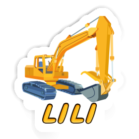 Excavator Sticker Lili Image