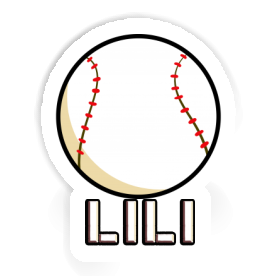 Baseball Sticker Lili Image