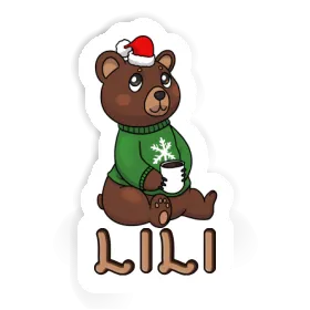 Sticker Christmas Bear Lili Image