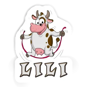 Lili Sticker Skipping Ropes Cow Image