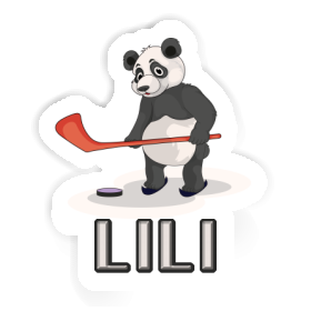 Sticker Lili Ice Hockey Panda Image