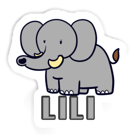 Sticker Lili Elephant Image