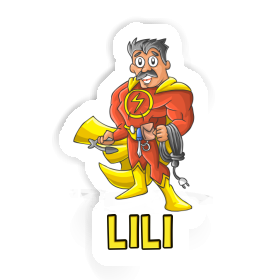 Sticker Electrician Lili Image