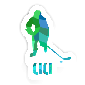 Hockey Player Sticker Lili Image