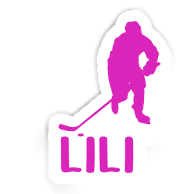 Hockey Player Sticker Lili Image