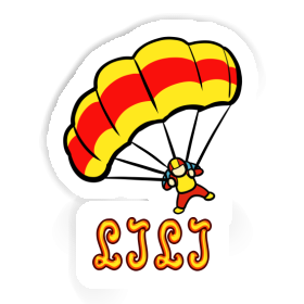 Skydiver Sticker Lili Image