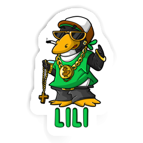 Hip-Hop Penguin Sticker Lili Image