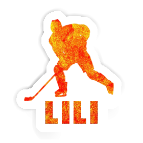 Hockey Player Sticker Lili Image