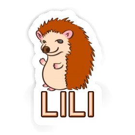 Sticker Lili Hedgehog Image