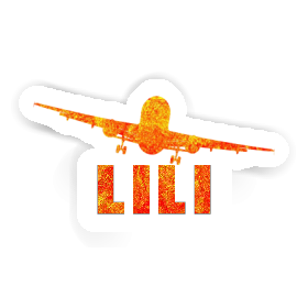 Sticker Lili Airplane Image