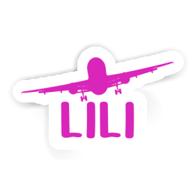 Airplane Sticker Lili Image