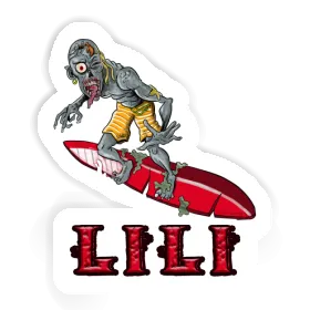 Lili Sticker Surfer Image