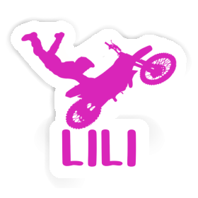 Sticker Motocross Rider Lili Image