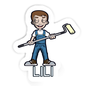 Sticker Lili Painter Image