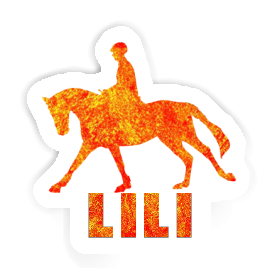 Sticker Lili Horse Rider Image