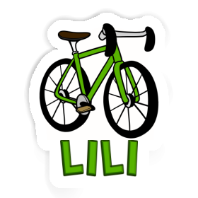 Racing Bicycle Sticker Lili Image