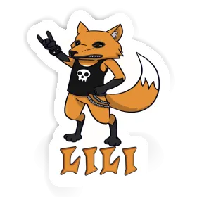 Sticker Lili Rocker Fox Image