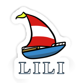 Lili Sticker Sailboat Image