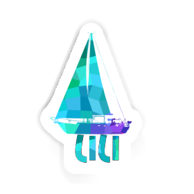 Sailboat Sticker Lili Image