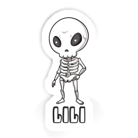 Skeleton Sticker Lili Image