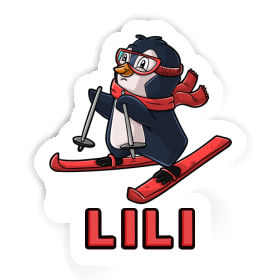 Sticker Skier Lili Image