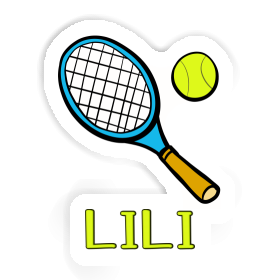 Sticker Tennis Racket Lili Image