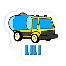 Lili Sticker Water Truck Image