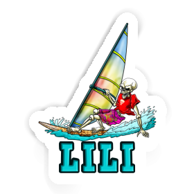 Lili Sticker Surfer Image