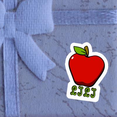 Lili Sticker Apple Notebook Image