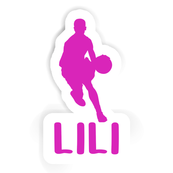 Basketball Player Sticker Lili Notebook Image