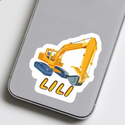 Excavator Sticker Lili Image