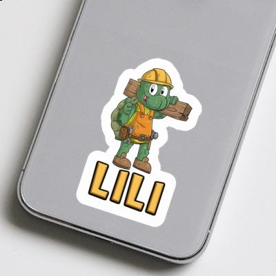 Lili Sticker Construction worker Gift package Image