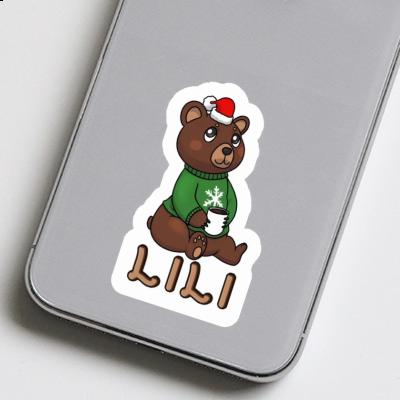 Sticker Christmas Bear Lili Image