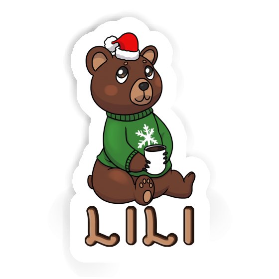 Sticker Christmas Bear Lili Notebook Image