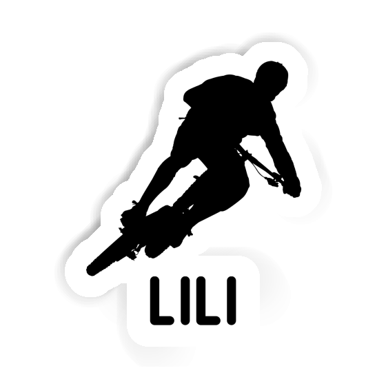 Biker Sticker Lili Notebook Image