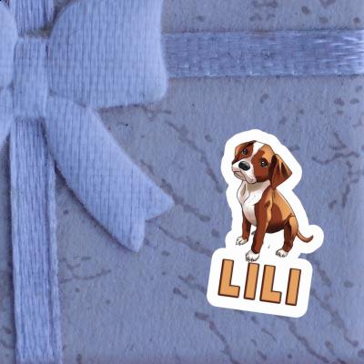 Boxer Sticker Lili Notebook Image