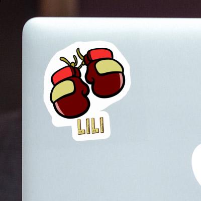 Boxing Glove Sticker Lili Notebook Image