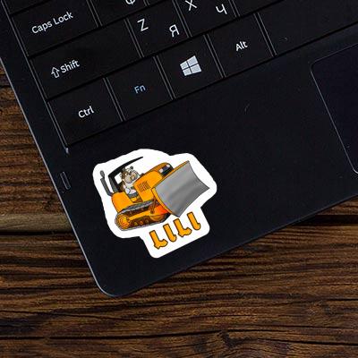 Bulldozer Sticker Lili Laptop Image