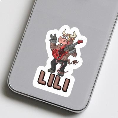 Lili Sticker Rocking Bull Notebook Image