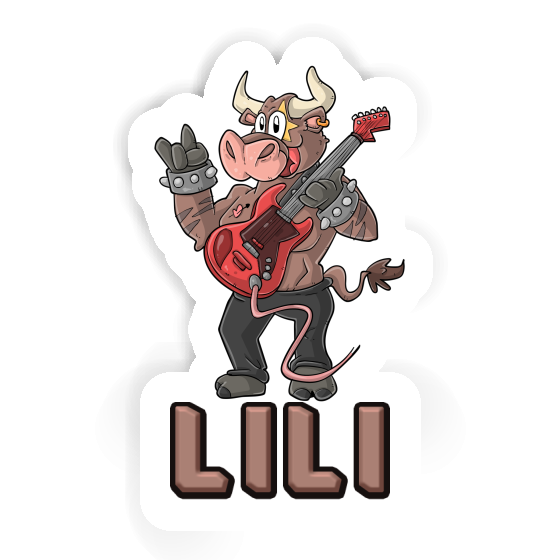 Lili Sticker Rocking Bull Laptop Image