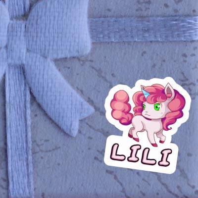 Unicorn Sticker Lili Laptop Image